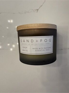 Sand Fog Crisp White Scented Candle